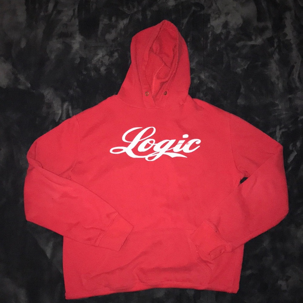 Logic Sweatshirt Red - Men’s